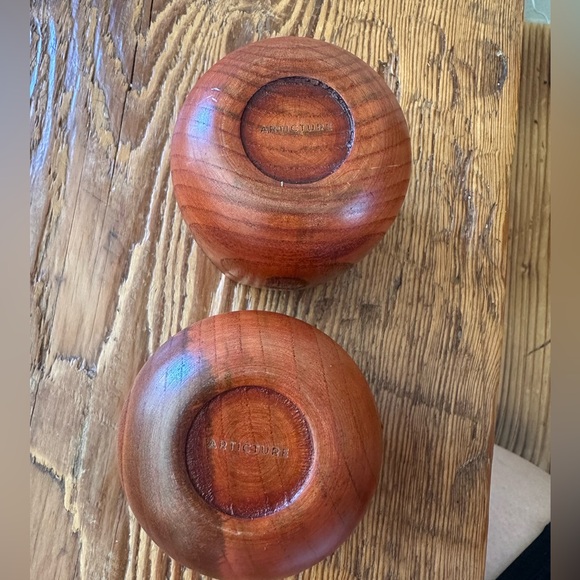 Set of 2 Articture Margaux Wooden Cups - Picture 5 of 9